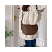 (店+)馬鞍包 高級感 小眾百搭 小廢包 手提包 女包 時尚 休閒 復古 單肩包 斜挎包 餃子包 B162