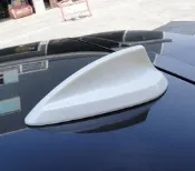 ~圓夢工廠~ VW Golf Variant / Golf Plus 可裝 BMW新型款式 鯊魚鰭天線飾蓋 烤漆白