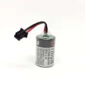 ER3V 3.6V 1000mAh 帶2P黑色接頭 TOSHIBA不可充電PLC鋰電池(含稅)【佑齊企業 iCmore】