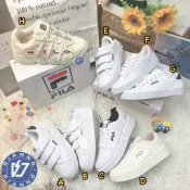 現貨出清送襪💖 帝安諾 FILA 97 COURT DELUXE AIR 韓國 魔鬼氈 綁帶 藍色 焦糖 老爹鞋 板鞋