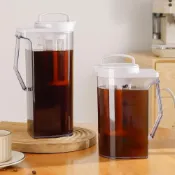 (店+)宜物居 雙把手帶刻度旋轉蓋冷萃壺