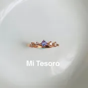 寶石戒指-坦桑石0.13ct/丹泉石