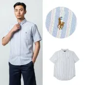 【RALPH LAUREN】彩馬 條紋襯衫 Ralph Lauren 襯衫 青年版 男女皆可 polo 小馬 繡標 拉夫勞倫 上衣 @1622