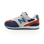 New Balance  996 NB 996 魔鬼氈 運動鞋 中童鞋 藍橘 S2228 (Y9963XK)