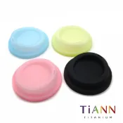 【日本羽鈦】【TiANN 鈦安純鈦餐具】【TiANN 純鈦餐具】矽膠杯蓋(多色可選)