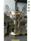 新合成佛具 銅製1尺3 , 1尺6 ,2尺,2尺2 天公爐 神明爐 佛爐 心經爐 佛經爐 歡迎洽詢