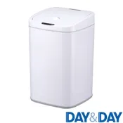 DAY&DAY 白色電子感應自動環保桶垃圾桶-16L