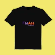 FATASS FEDEX 翻玩 衣服 T恤 黑T 童裝 短袖 純棉 吸濕排汗 涼感