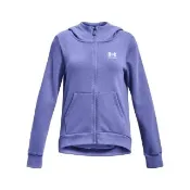 【UNDER ARMOUR】UA 女童 Rival Fleece 連帽外套_1373130-495(紫)