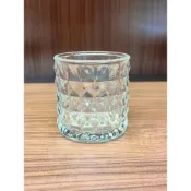 (店+)弘喧 水晶 玻璃 酥油燈杯 酥油粒 燭台杯 耐熱 光明燈 供油燈 供燈 佛桌 供佛  招財 寺廟