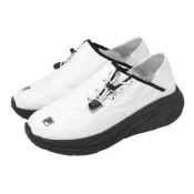 Fila 休閒鞋 Quilted 男鞋 白 厚底 麵包鞋 無鞋帶 懶人鞋 套入式 斐樂 1C346A110