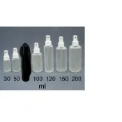 毛玻璃噴瓶白色美國噴頭    (商品瓶身100%台灣製造)