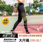 【AREXSPORT】AS-9562 加大碼壓力褲 男壓縮褲 輕量男女壓縮褲 日著機能運動褲 男女大童 皆適合穿著