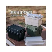 (店+)台南現貨 桌上收納盒 防水收納盒 無印收納箱 桌面收納箱 收納盒 露營燈具收納箱 小物收納盒 調味料收納盒