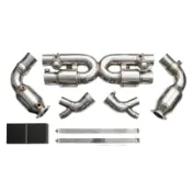 Fi 保時捷 991.1/991.2 Turbo 80mm 13-19 終極版 排氣管 當派 芭蕉頭段【YGAUTO】