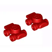 《Brick Factory》全新 樂高 LEGO 紅色 溜冰鞋 直排輪 人偶配件 11253 Roller Skate