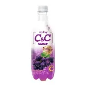 【黑松】黑松汽水C&C氣泡飲PET500mlx24入/箱(葡萄口味 )