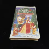 二手 VHS 美版 迪士尼 Beayty and the Beast 美女與野獸 貝兒的心願 / 錄影帶