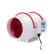 (店+)【R.H 獵戰】換氣扇 通風扇管道風機 排煙扇 4-8吋 110V 雙接管 純銅電機 排風扇 抽風機  高風量中繼風機