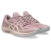 【asics 亞瑟士】羽球鞋 訓練鞋 女鞋 匹克球 運動鞋 緩震 COURT HUNTER FF 粉 1072A112-700