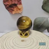 ＜三生有幸＞天然礦石 ✦黃虎眼 ✦藍虎眼 ✦虎眼球 Tiger’s Eye Sphere｜財富守護 ✧ 洞察平衡