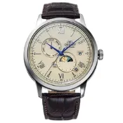 ORIENT 東方錶 官方授權 Sun & Moon系列 時尚日月相 機械錶-男錶(RA-AK0803Y)41.5mm