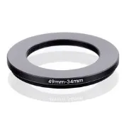 優質金屬濾鏡轉接環 大轉小 倒接環 49mm-34mm轉接圈  W182 