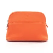 【DOKODEMO】[二手] Hermes Bolide Pouch 20 Mini Orange Feu 帆布 Bolide Pouch Mini Orange Feu 女士