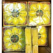 【道韻】【批發熱銷】19X19雙面燙金 正方形 九色琉璃紙 蓮花金紙