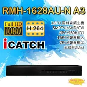 昌運監視器 ICATCH 可取 RMH-1628AU-N A3 可取 16路 同軸音頻錄影主機