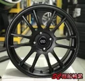 【超前輪業】ENKEI SC36 16吋 4孔100 完工價 4800 FIT YARIS FIESTA 平光黑