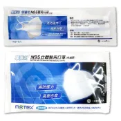(店+)【摩 戴舒】N95醫療口罩 摺疊型/蚌型 1入 單片包裝 (醫用成人口罩)
