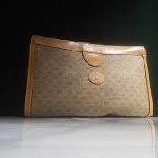 【老時光 OLD-TIME】早期二手古董包義大利製GUCCI手拿包