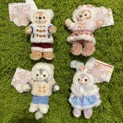 全新現貨🌟絕版 日本 迪士尼 海洋迪士尼 東京 冬季 2019 聖誕 限定 站姿 吊飾 史黛拉 畫家貓 雪莉玫 達菲