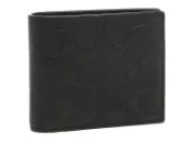 【yesgogogo 即食購】COACH 浮雕烙印C LOGO皮革短夾