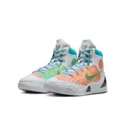 【NIKE 耐吉】運動鞋 籃球鞋 中大童 女鞋 男鞋 KOBE IX ELITE GS 白色 橘 針織 高筒(HJ9446100)