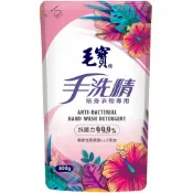 來易購 毛寶手洗精 貼身衣物專用 玫瑰天竺葵香 補充包 800g