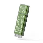 TCELL冠元 USB3.2 Gen1 64GB 台灣經典鐵窗花隨身碟-山光水色(綠) 墊腳石購物網
