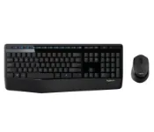 平價屋3C Logitech 羅技 MK345 無線多媒體鍵鼠組 黑色 有注音 一年保 鍵盤滑鼠
