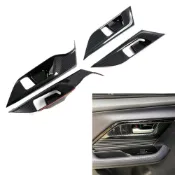 (店+)適用於YARIS Cross 內拉手纖維紋路飾板 Toyota 水轉印 卡夢內裝 改裝 防刮 耐磨 運動化