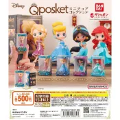 🔥現貨🔥Q posket迷你盒玩 迪士尼公主 萬代 扭蛋 轉蛋 微縮 迷你 公主 樂佩 仙杜瑞拉 小美人魚 愛麗兒 茉莉