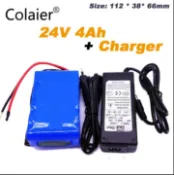 鴻運通商行 24V 6S2P 4000 18650電池組25.2V 4000mAh可充電電池LED/燈/相機