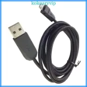 KOK 替換鼠標線 PVC USB 轉 C 型充電鼠標線,適用於 Gladius II ROG Spatha 遊戲鼠標