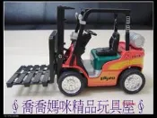 ∮喬喬媽咪精品玩具屋∮ 合金&迴力車~有聲光堆高機-橘色款#2011【特價中】