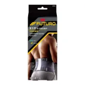 (店+)3M FUTURO 護多樂 醫療級 舒適型護腰 46819TW｜腰部支撐 可調式雙拉帶 透氣護腰 黑色