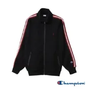 Champion 官方直營-拼接側邊CASUAL 立領運動外套-男(黑色)