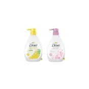 (店+)【Dove 多芬】日本製  深層保濕沐浴乳~限定款 櫻花香 / 含羞草香