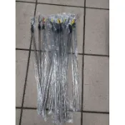 《漢國釣具》幸福 白鐵4尺 前架彎頭／後掛直頭，架竿器，地插，掛竿，竿架