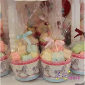 ☆孟之坊婚禮精品舘☆杯子棉花糖．杯子蛋糕．婚禮小物．幼稚園．生日會．結婚用品