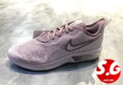S.G NIKE AIR MAX SEQUENT 4 藕粉 粉紫 大氣墊 運動休閒 慢跑鞋 女鞋 AO4486-600